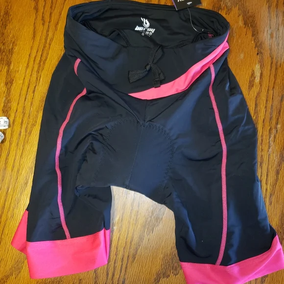 NEW Beroy high-waisted Bike Shorts with 3D Gel Padding Size Small - Picture 2 of 5